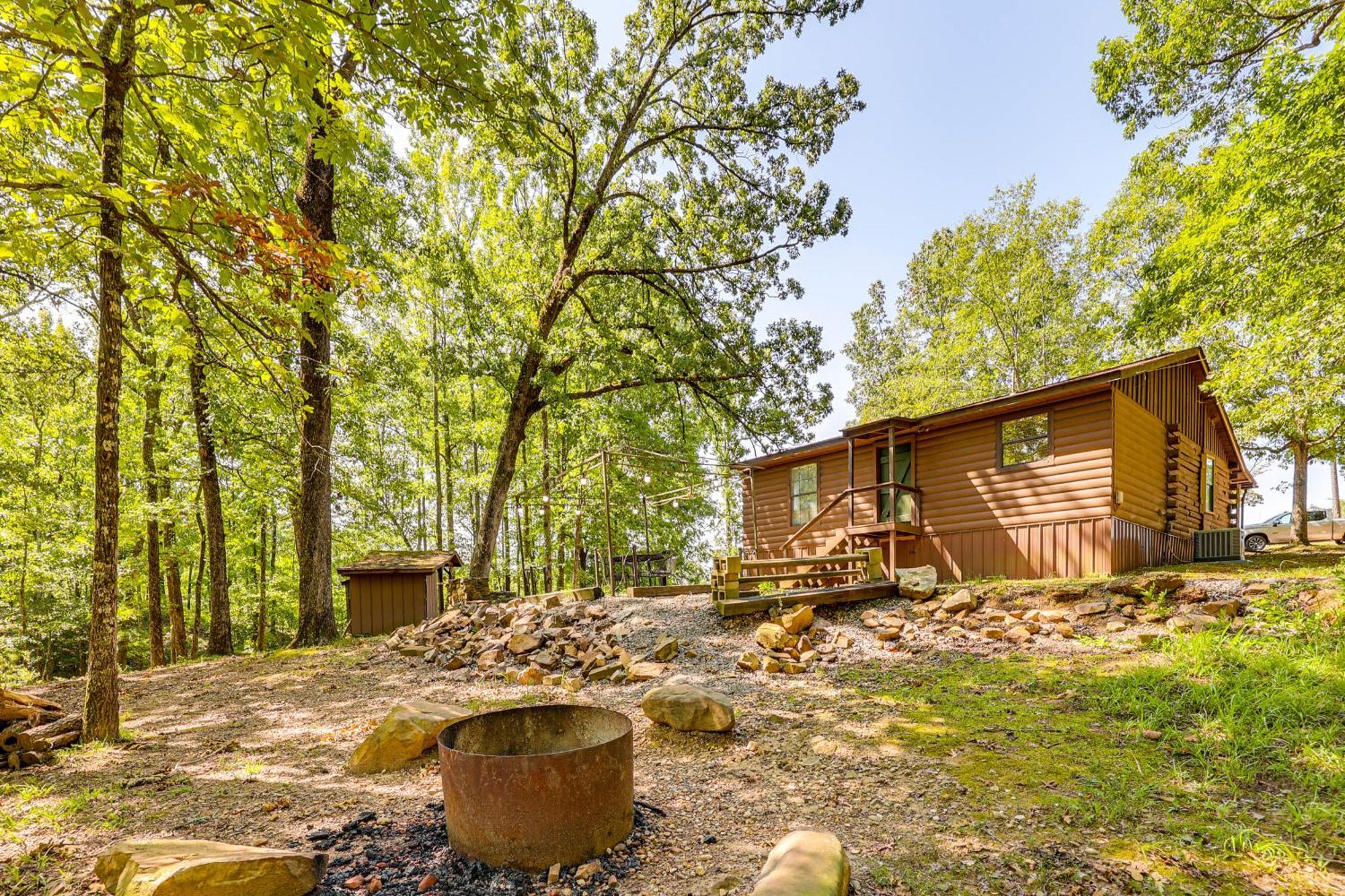 Arkansas Log Cabin Rental Near Lake Greeson! Mount Moriah Zewnętrze zdjęcie