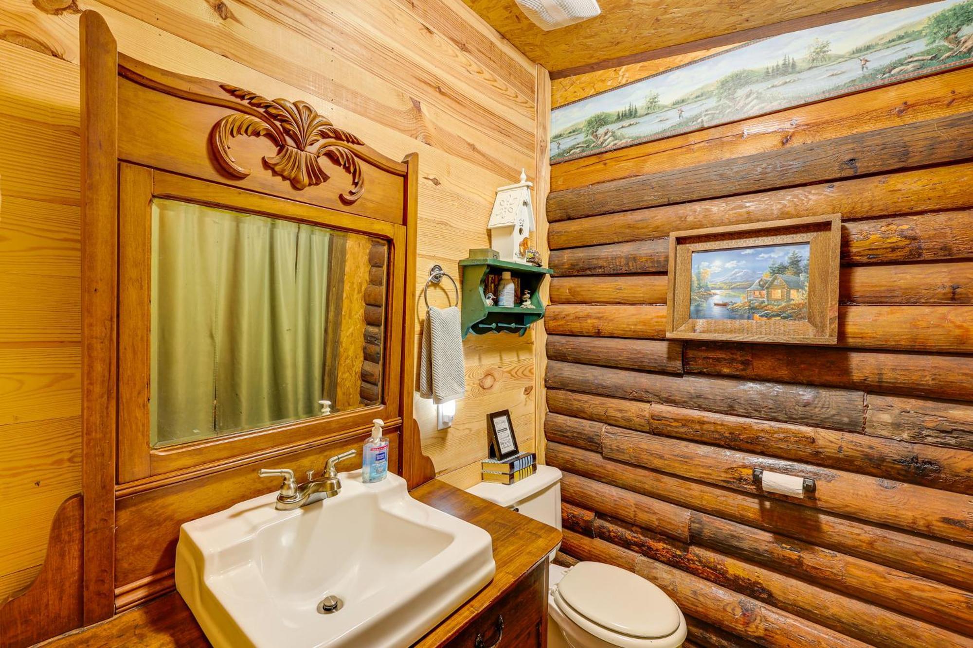 Arkansas Log Cabin Rental Near Lake Greeson! Mount Moriah Zewnętrze zdjęcie