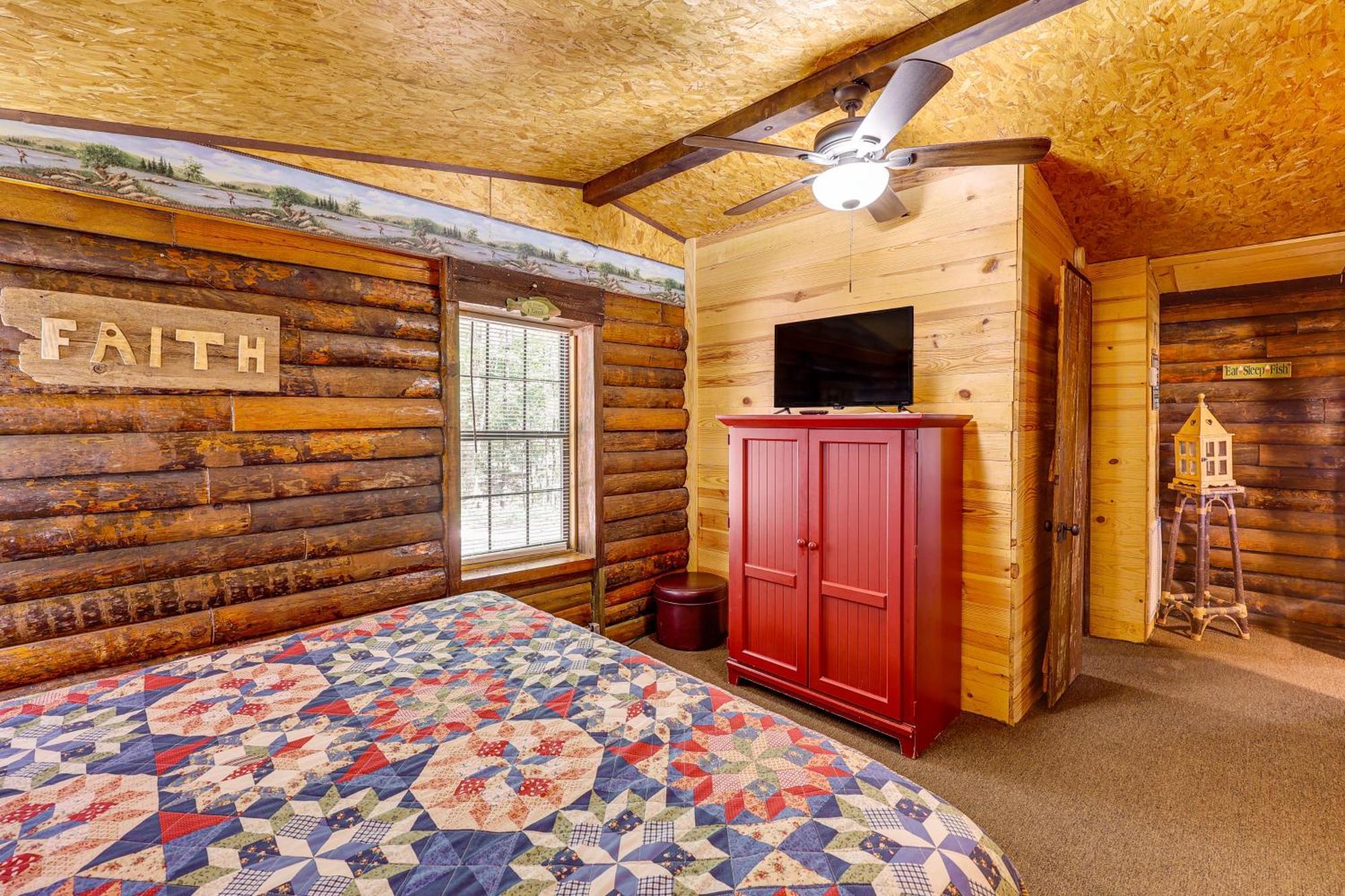 Arkansas Log Cabin Rental Near Lake Greeson! Mount Moriah Zewnętrze zdjęcie