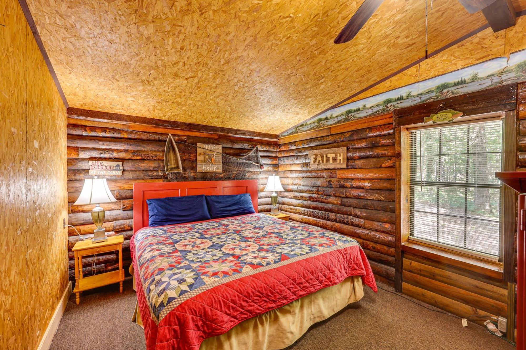 Arkansas Log Cabin Rental Near Lake Greeson! Mount Moriah Zewnętrze zdjęcie