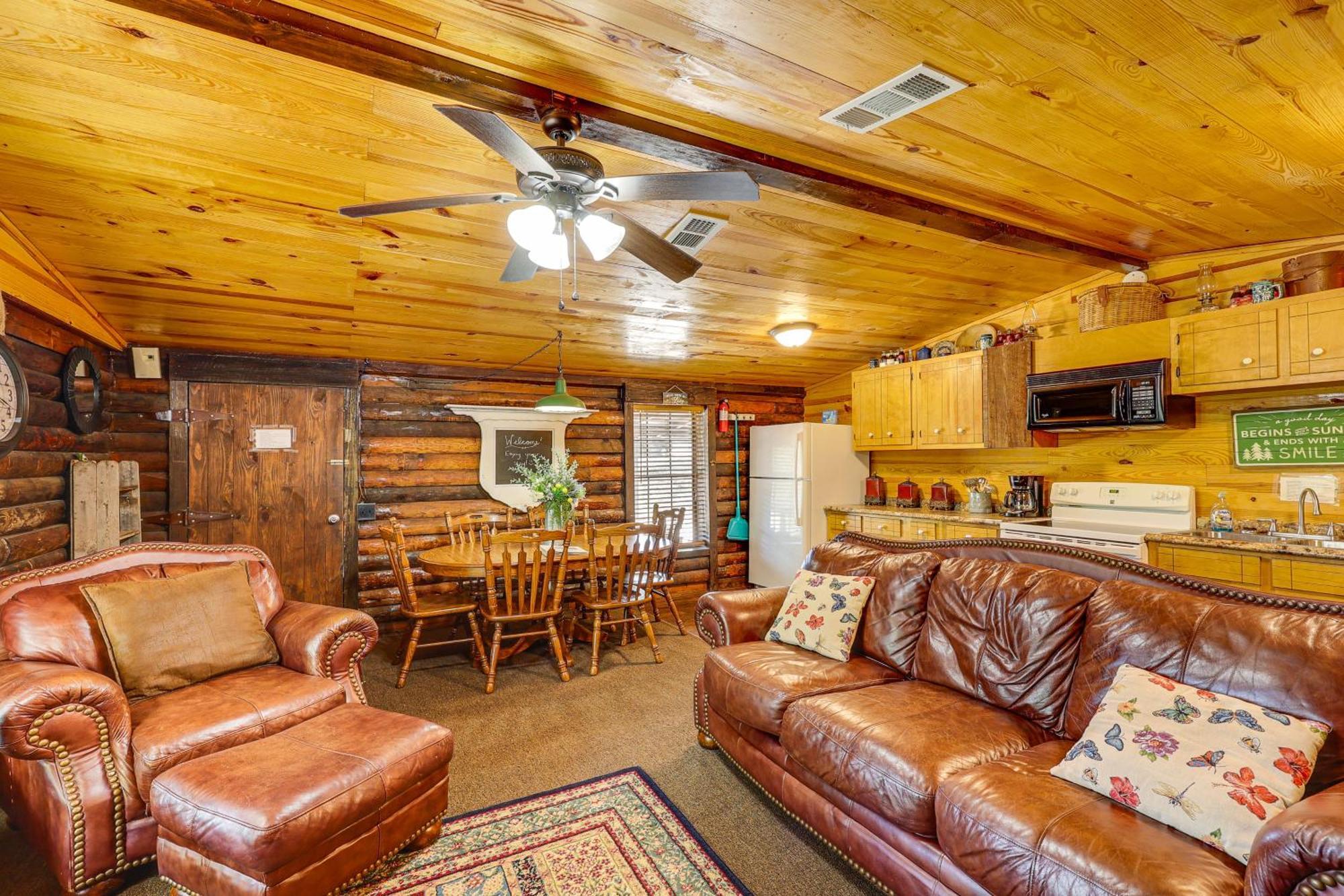 Arkansas Log Cabin Rental Near Lake Greeson! Mount Moriah Zewnętrze zdjęcie
