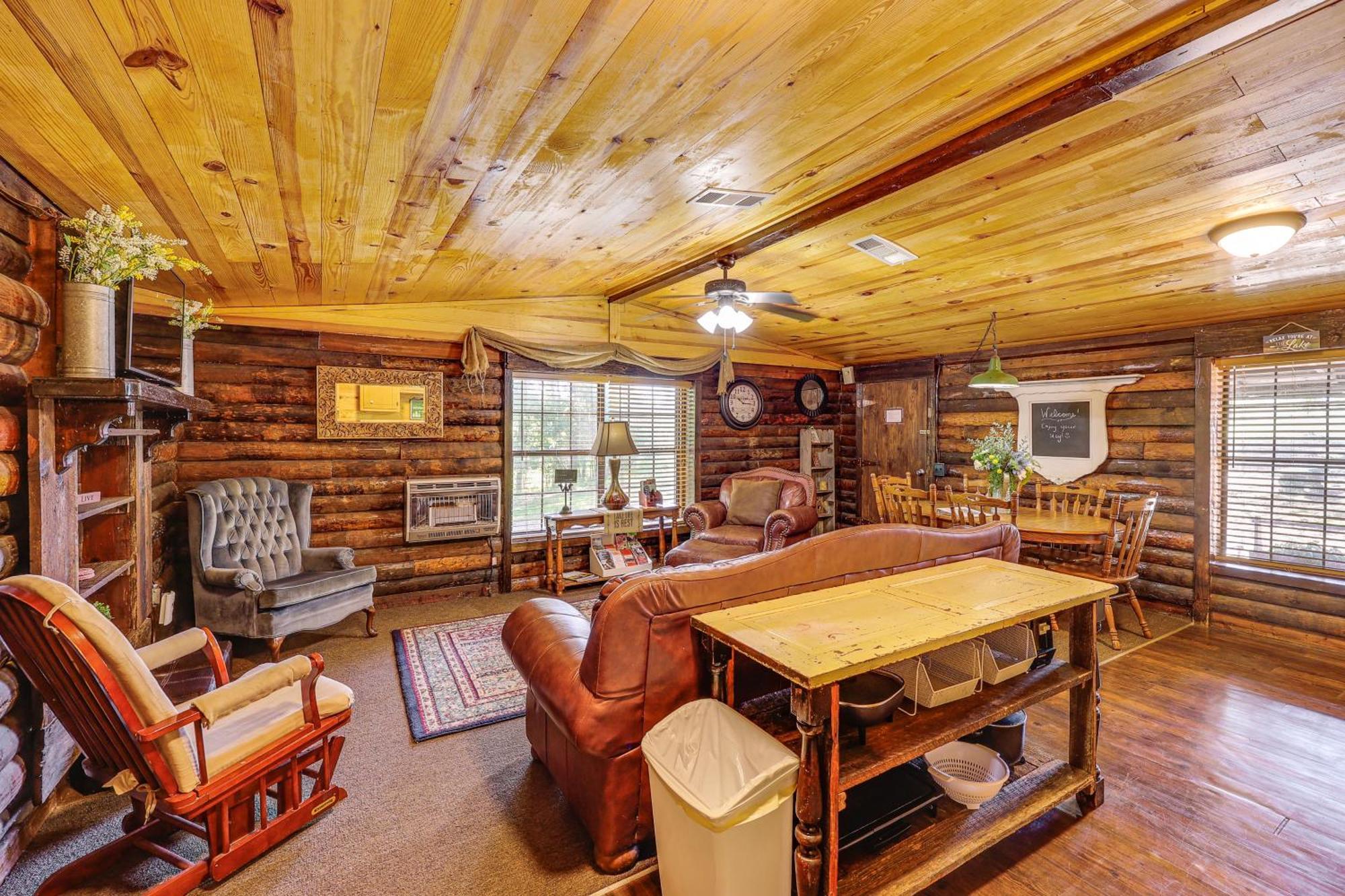 Arkansas Log Cabin Rental Near Lake Greeson! Mount Moriah Zewnętrze zdjęcie